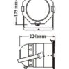 Pro-Stage PL-38P Par Can Stage Lighting - Image 2