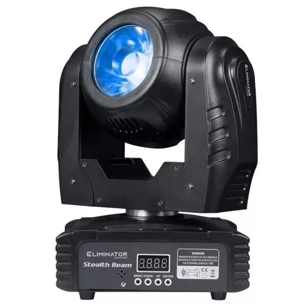 Eliminator Stealth Beam - 60W RGBW LED Beam Moving Head with DMX