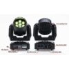 Eliminator Stealth Wash Zoom - 7x12W LED Wash Moving Head with DMX - Image 4
