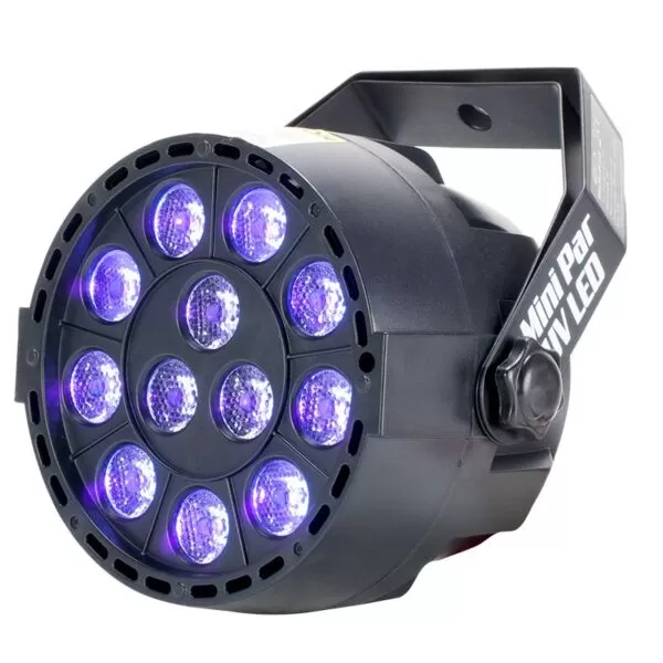 Eliminator Mini Par UV LED - 12x1W UV LED Par with DMX
