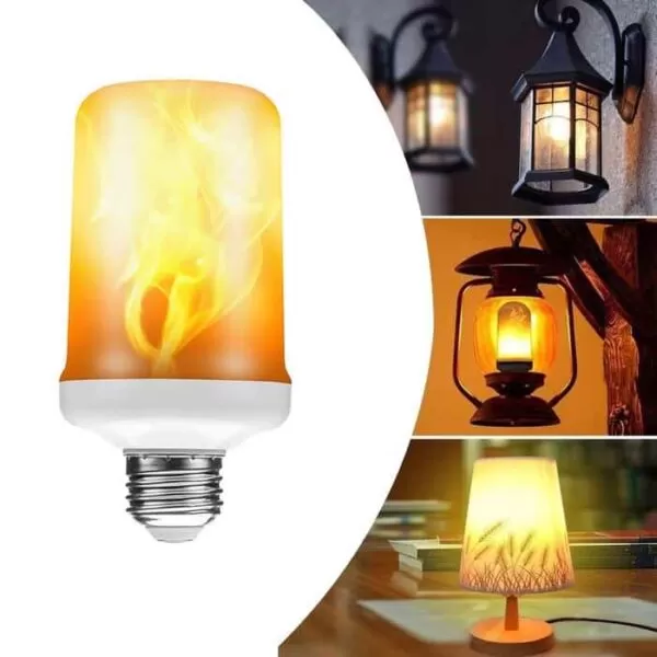 Focus9 FB05 7W Yellow LED Fire Flame Bulb