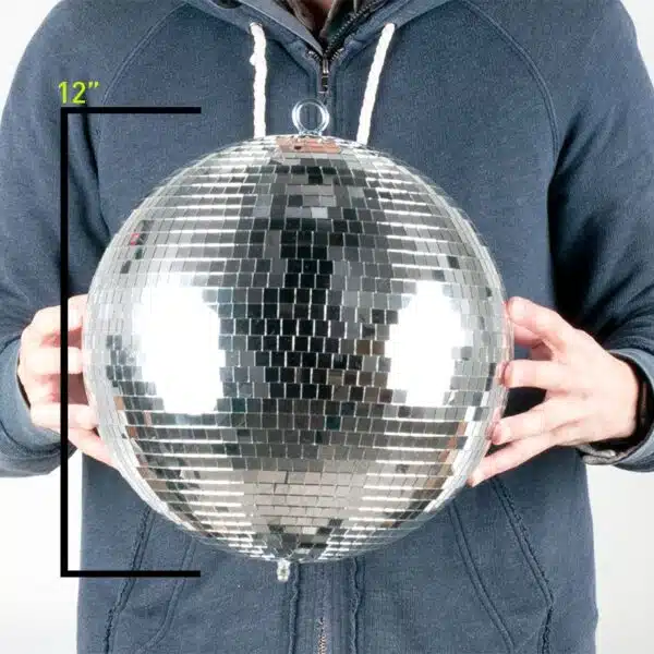 Eliminator EM12 - 12" Mirror Ball with Motor Ring - Image 2