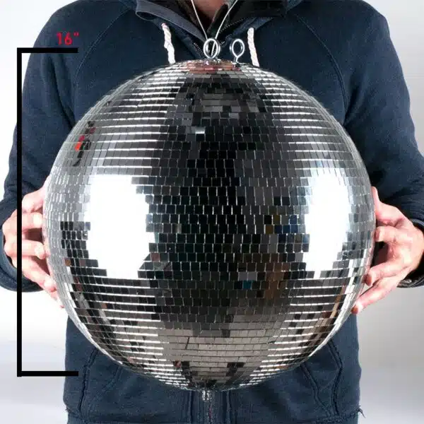 Eliminator EM16 - 16" Mirror Ball with Motor Ring - Image 2