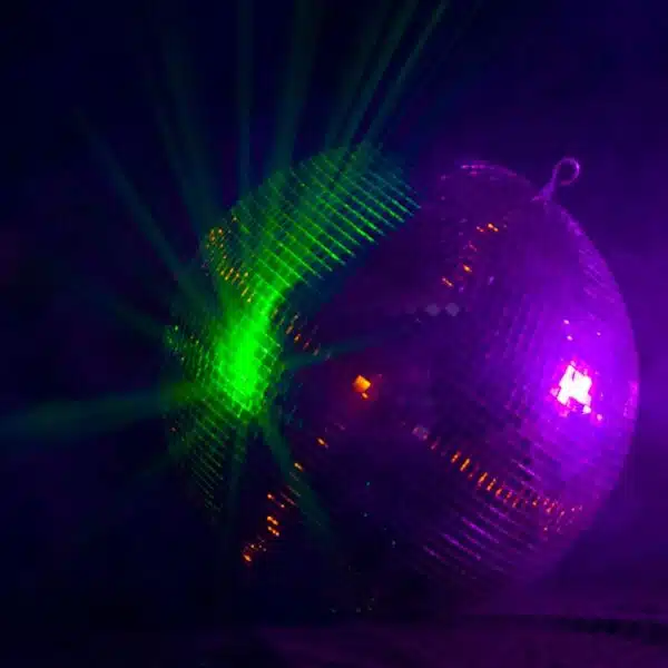 Eliminator EM16 - 16" Mirror Ball with Motor Ring - Image 4